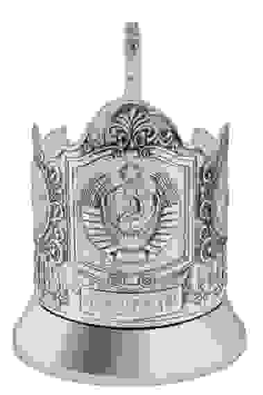 Подстаканник посеребренный "Герб СССР"