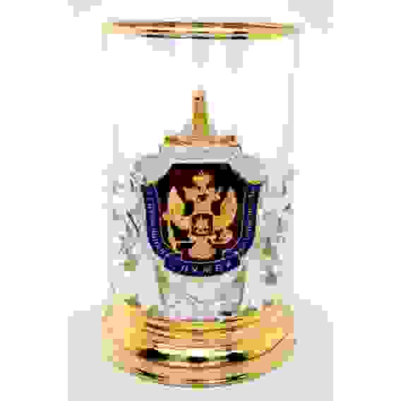 Подстаканник "ФСБ" (золочение, серебрение, эмаль)