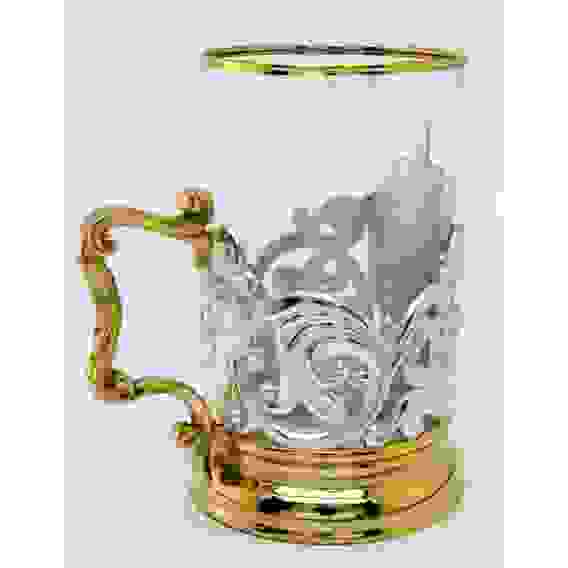 Подстаканник "ФСБ" (золочение, серебрение, эмаль)