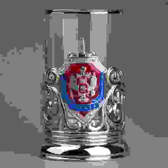 Подстаканник "ФСБ" (никелирование)