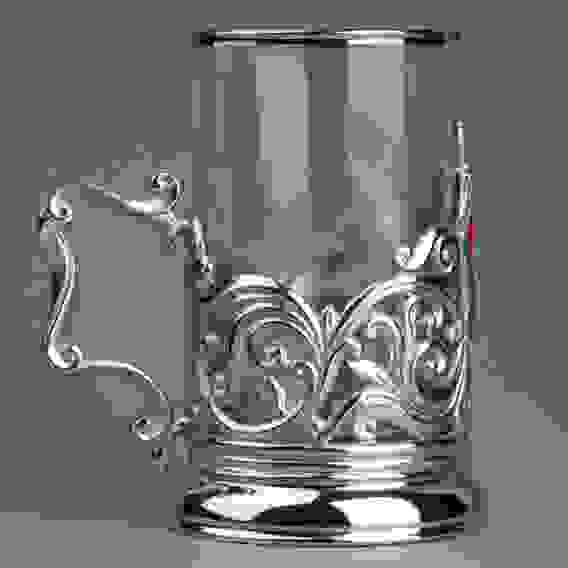 Подстаканник "ФСБ" (никелирование)