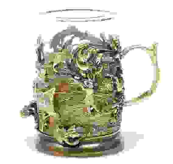 Подстаканник литой "Утка"