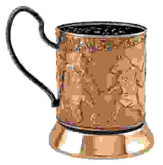 Подстаканник медный "Чемпионат мира-18"
