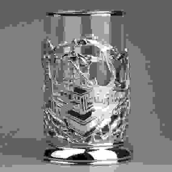 Подстаканник "Нефть" (никелирование)