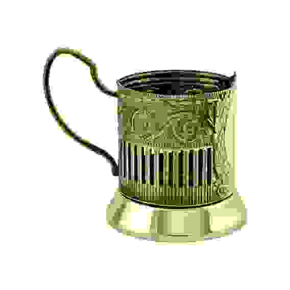 Подстаканник "Обезличенный"(советский) латунный